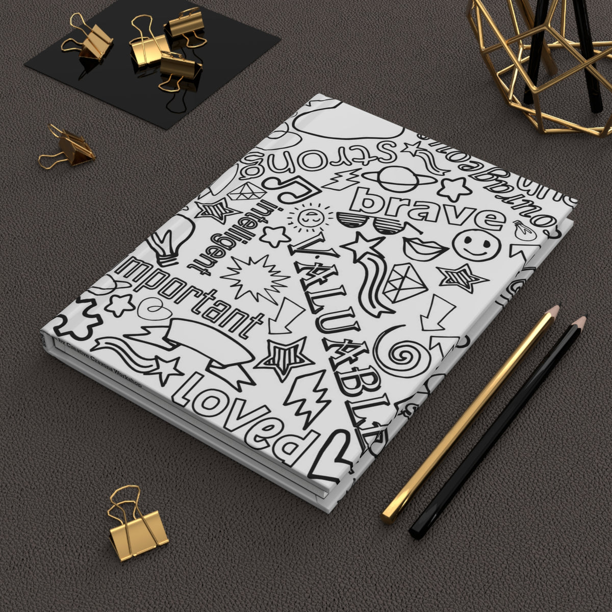 Positive Affirmations Journal Creative Crayons Workshop