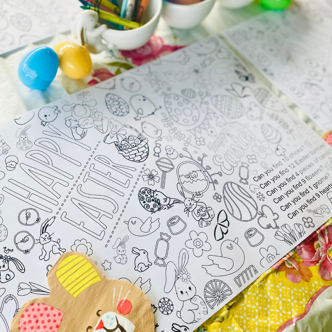 Easter Activity Placemats Creative Crayons