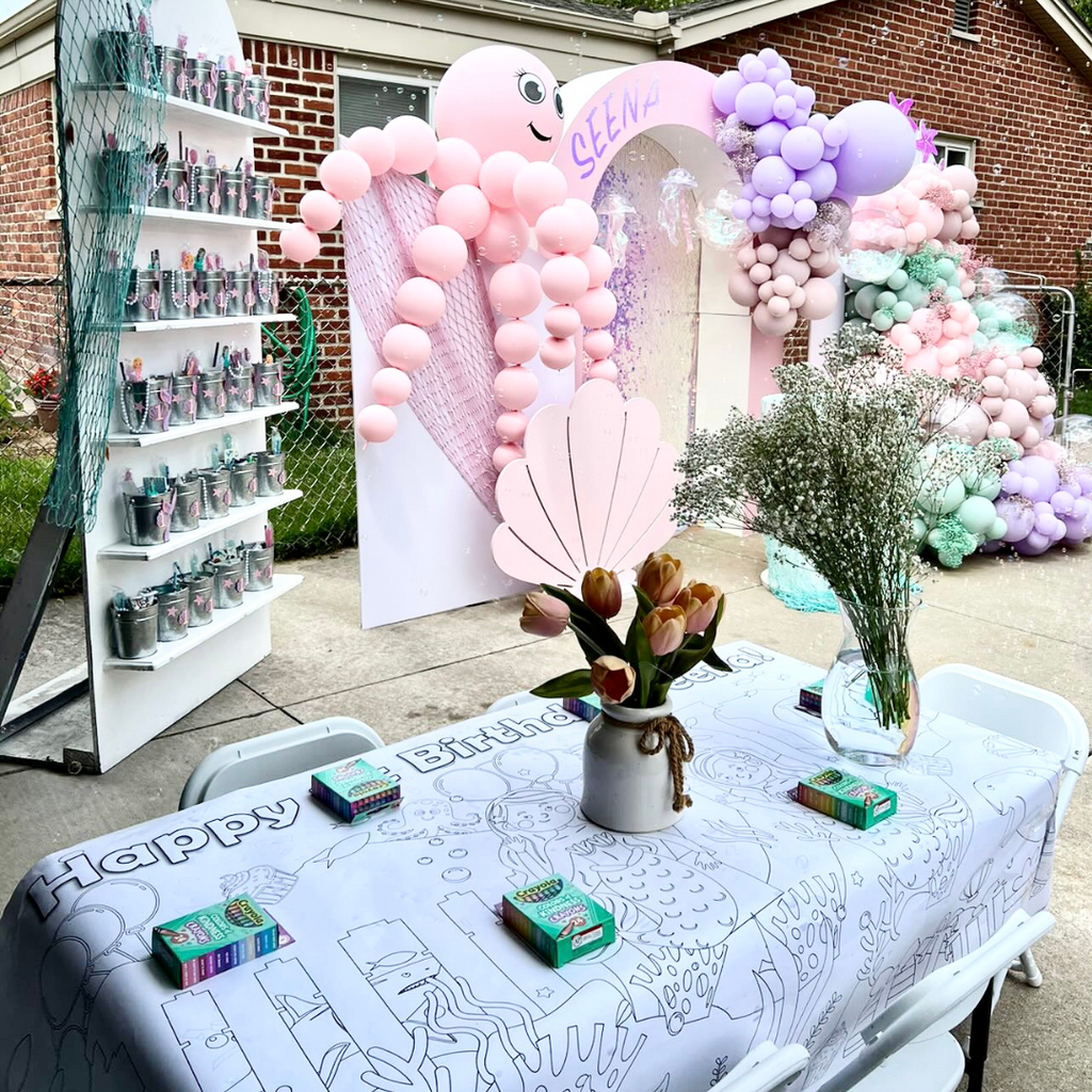 Mermaid birthday party