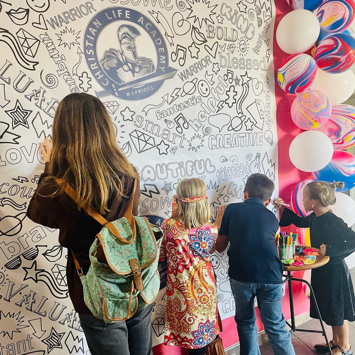 5 Reasons to Have a Coloring Wall at Your Next Event – Creative Crayons ...