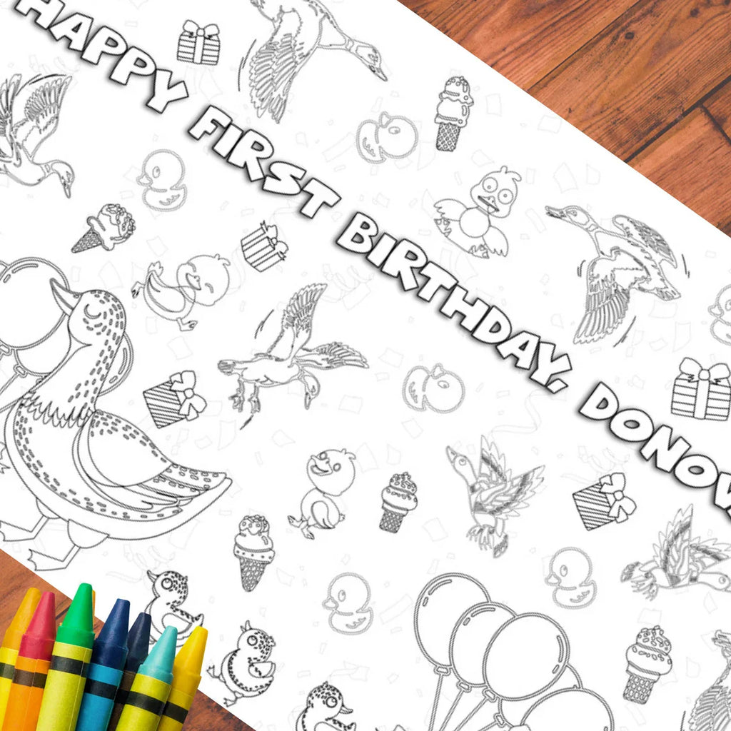 One Lucky duck 1st birthday