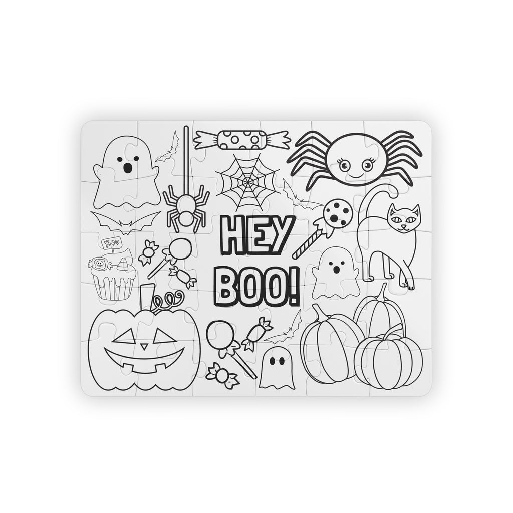 Hey Book Kids Halloween Party Puzzle Activity Halloween Gift Let's go Ghouls