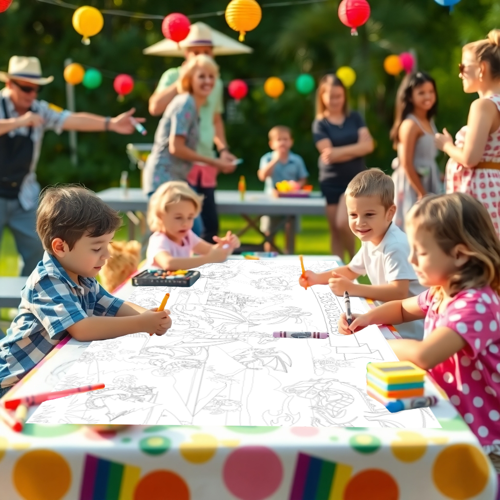 Dragon_Coloring-Tablecloth-Party-Design