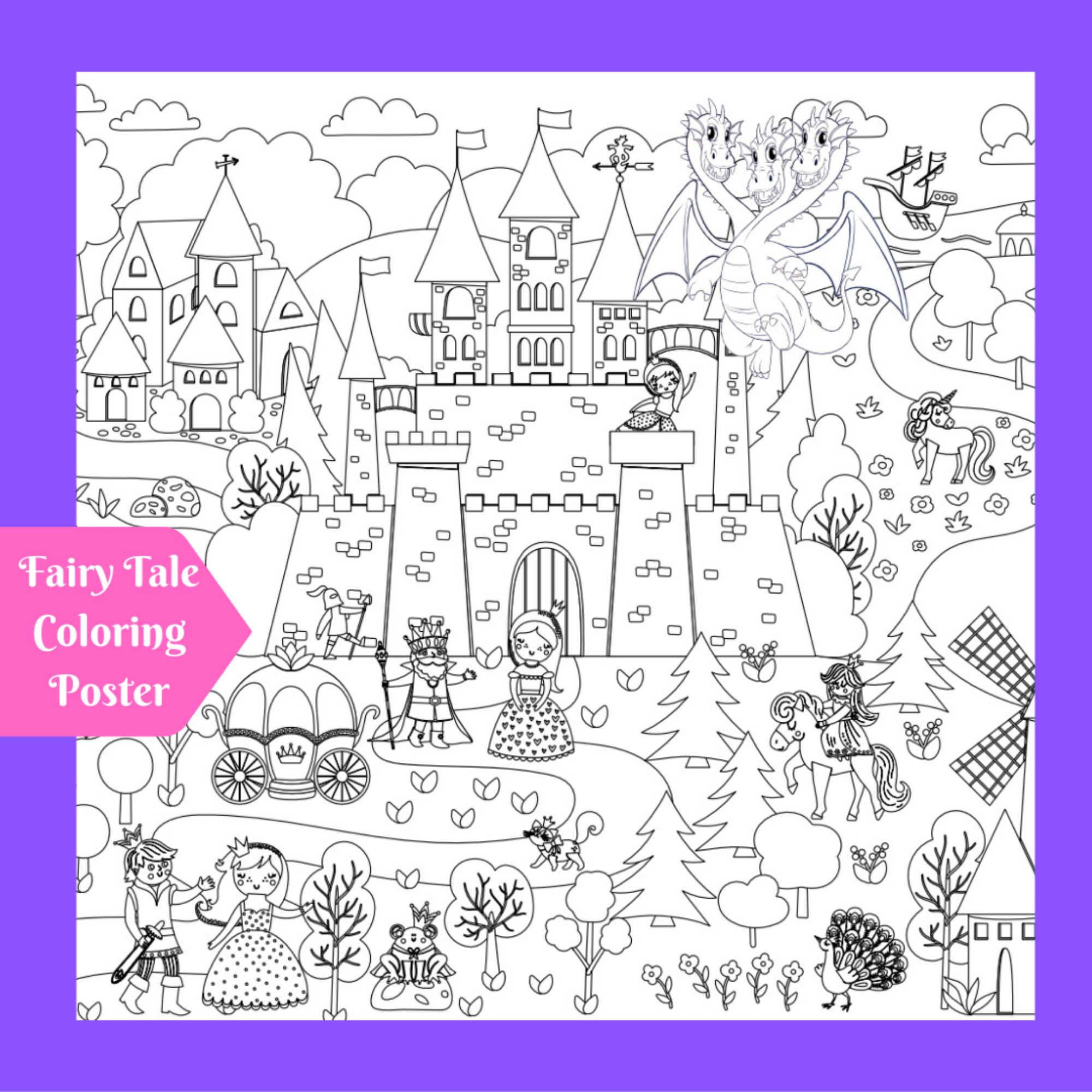 Fairy Tale Coloring Pages