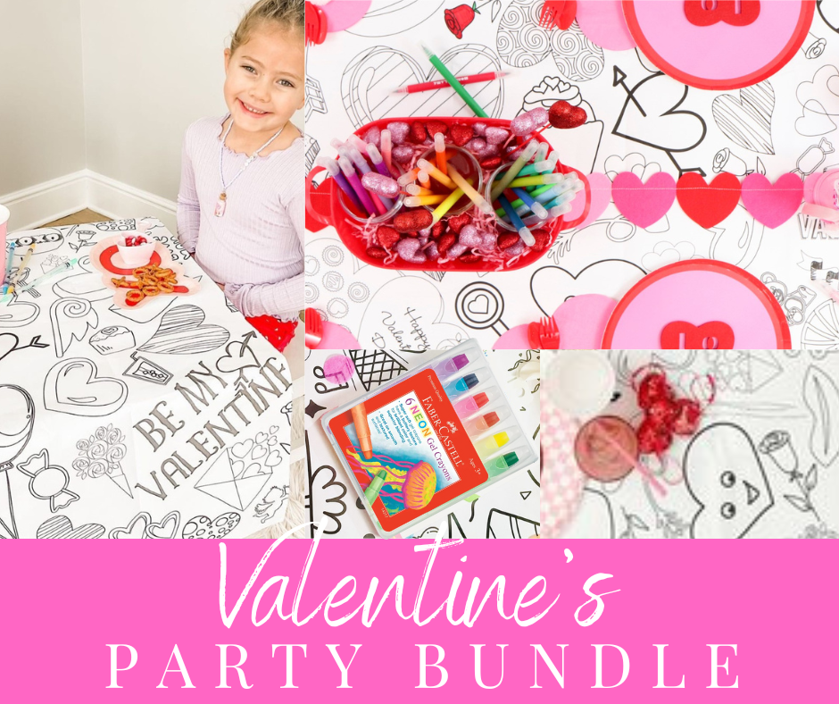 Party & Valentine Favors- Rainbow Stackable Crayon