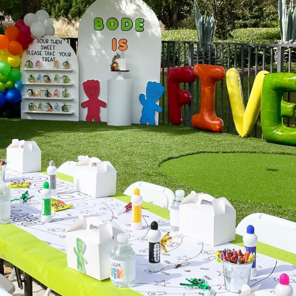 Party Coloring Table Coloring Tablecloths – Creative Crayons Workshop