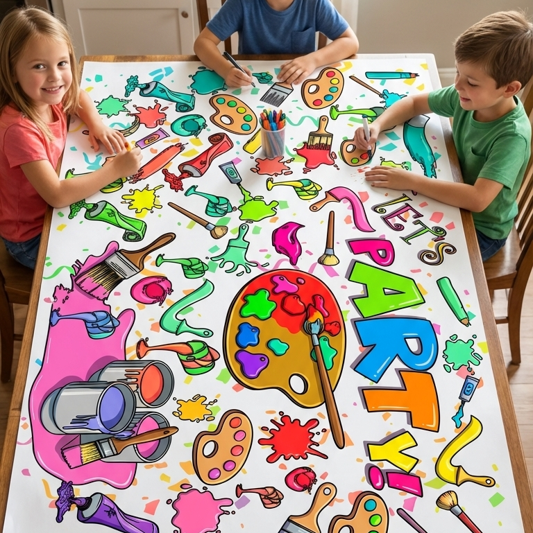 Coloring Tablecloths – Page 3 – Creative Crayons Workshop