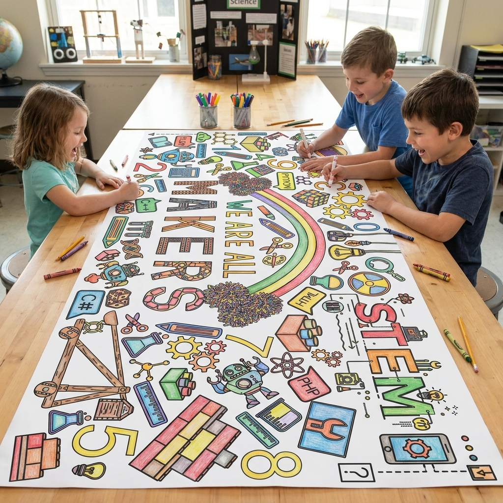 Coloring Tablecloths – Page 4 – Creative Crayons Workshop